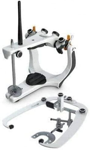 Articulator High Precision Semi-Adjustable with Standard Face Bow with Aluminum Box in Kuwait