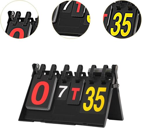 Table Scoreboard Scorekeeper Lightweight Player Score Board for in Kuwait