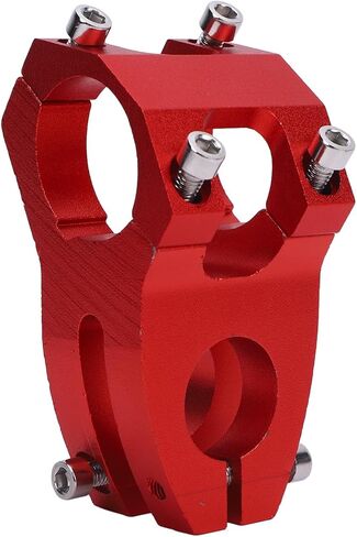 Scooter Stem 23.5mm Diameter Aluminum Alloy Universal Handle Bar Stem for SmartGyro for KuKirin (Red) in Saudi Arabia