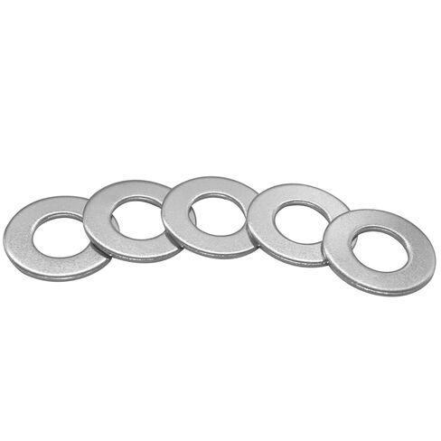 Beduan 1/4" ID x 1/2" OD Flat Washer, Stainless Steel 304, Plain Finish, Nominal Thickness (Pack of 110) in Saudi Arabia