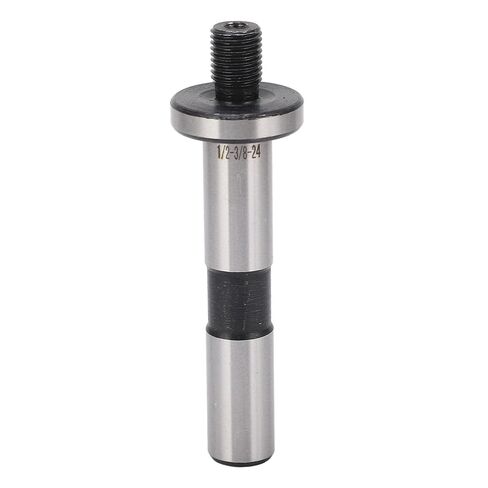 Drill Chuck Arbor Manganese Steel Collet Adapter, Drill Chuck Super Heavy Duty High Accuracy 1/2in Shank 3/8in Thread for Lathe Machine Tool, Widely Used in Metalworking in Saudi Arabia