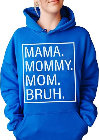 TEEAMORE Mama Mommy Mom Bruh Sweatshirt Crewneck in Saudi Arabia
