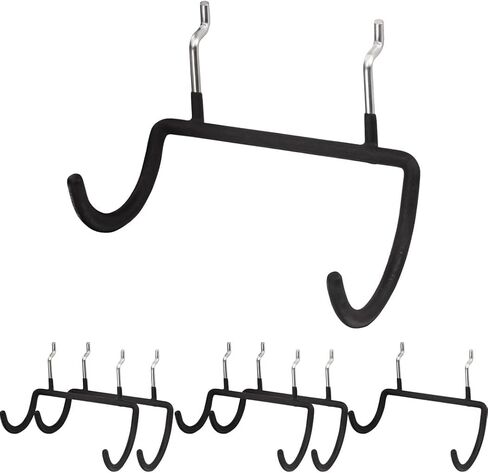 KINOMI 6 Pcs Heavy Duty Pegboard Drill Holder Power Tool Holder Pegboard Hooks with scratchproof Coating for Drills, Other Power Tools, Handheld Tools etc in Garages, Tool Sheds in Kuwait