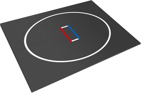 بساط تمرين أرضي XPE Jiu Jitsu قابل للطي مقاس 300 × 300 سم للمنزل، بساط تدريب على الهبوط مقاوم للماء بسمك 1.18 بوصة لرياضة BJJ MMA لفنون الدفاع عن النفس والملاكمة والجودو (رمادي داكن 300 * 300 * 3 سم) in Saudi Arabia