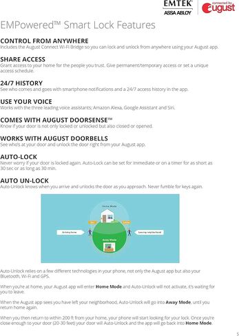 مجموعة الإدخال الذكي للوحة المفاتيح Baden Keypad المزودة بمحرك من EMTEK مع رافعة Argos النهائية المتطابقة - اختيار اليد اليسرى / اليمنى و4 تشطيبات - EMP1103AGLHUS26 - اليد اليسرى (LH) - الكروم المصقول (US26) in Kuwait