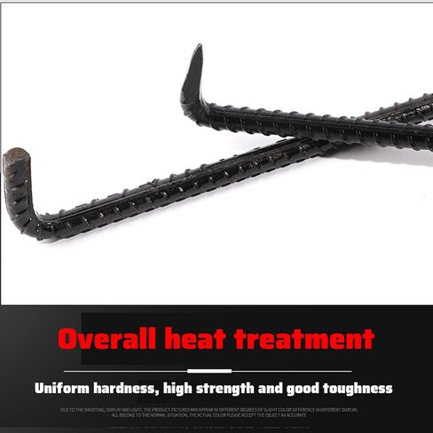 Heavy Duty 34'' (85cm) Long Manhole Hook T Hook Shape Lifting Reaching for Lifting Pulling Moving Manhole Covers, Storm Drains, Septic Tank Lids Door Pointed Head HOOK-PT-85 in Kuwait