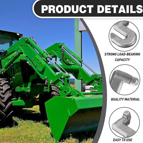 8 Pack 3/8" Heavy Duty G80 T-bar Hooks, Heavy Duty 3/8" T-bar Hooks, 7100 Lbs Wll in Saudi Arabia