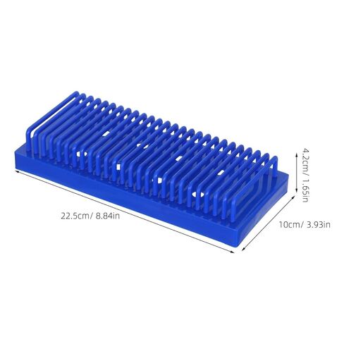 Microscope Slide Holder Plastic Rack for Laboratory Sample Storage with Multi-Layer Design Quick Drying Slide Drying Stand Drainage Shelf in Saudi Arabia