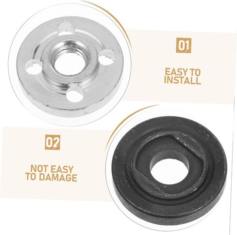 STOBOK 2pcs Replacement Parts for Angle Grinder Pressure Plate Flange Nuts Set in Saudi Arabia