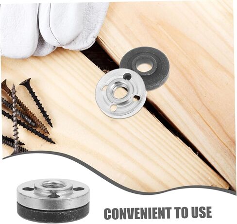 STOBOK 2pcs Replacement Parts for Angle Grinder Pressure Plate Flange Nuts Set in Saudi Arabia