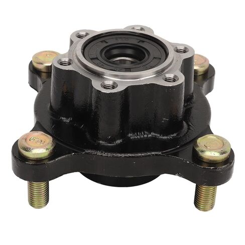 17mm Steel Alloy Front Hub Flange, Rustproof High Hardness, with 4 M10 Bolts, Easy Installation, for 110 150 250 Go Kart, Enhances Performance in Kuwait