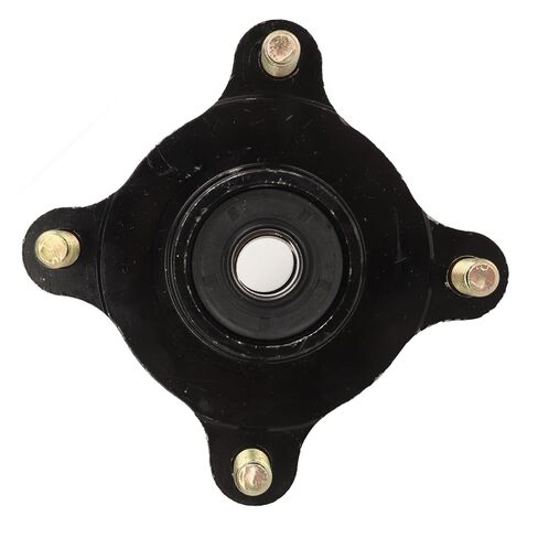 17mm Steel Alloy Front Hub Flange, Rustproof High Hardness, with 4 M10 Bolts, Easy Installation, for 110 150 250 Go Kart, Enhances Performance in Kuwait