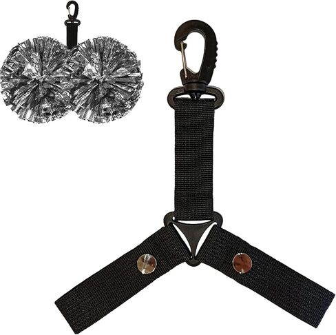Cheerleading Pom Pom Holder for Backpack, Keeps Cheer Poms Fluffy & Organized, Cheer Competition Must-Have Accessories in Kuwait