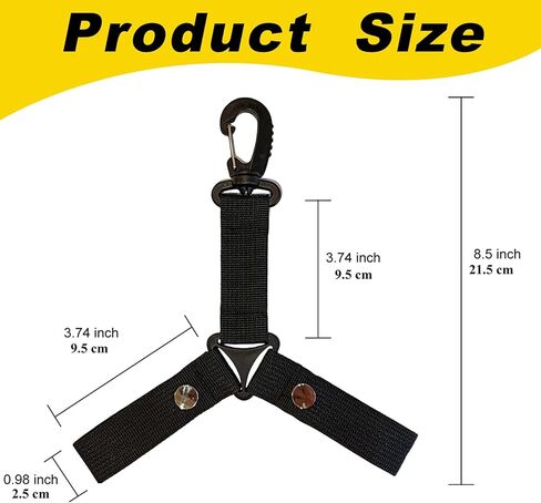 Cheerleading Pom Pom Holder for Backpack, Keeps Cheer Poms Fluffy & Organized, Cheer Competition Must-Have Accessories in Kuwait