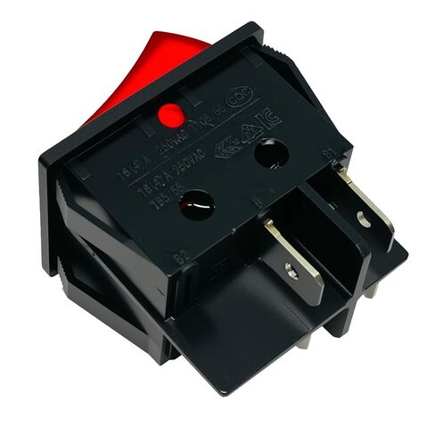 LECI RS606 Rocker Switch 2position 4pin 16A250V T105/55 in Saudi Arabia