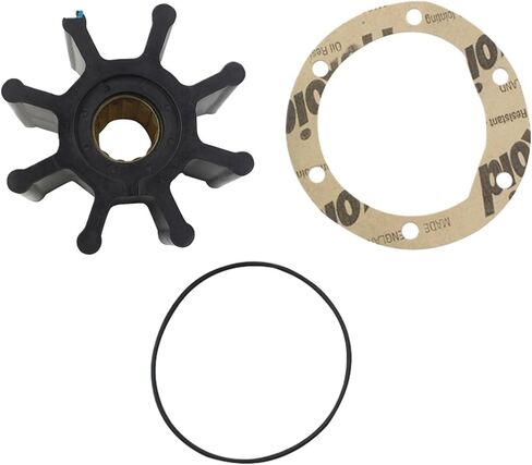 1pcs Sea Water Cooling Pump Impeller Kit for 875593 877061 3841697 21951356 801277 825941 JMP 7400-01 in Kuwait