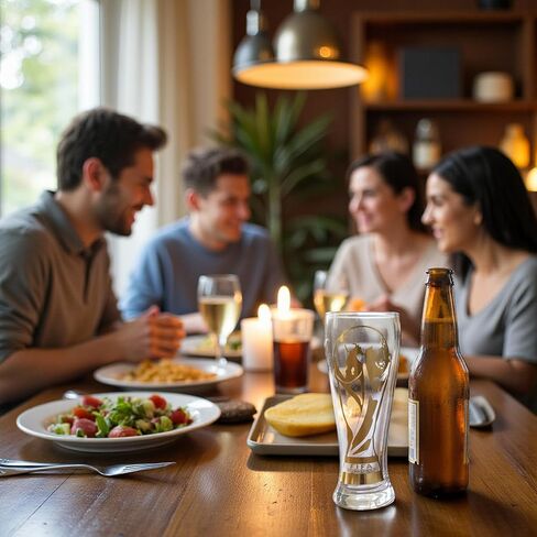 Official FIFA World Cup 2026 Edition -11oz Trophy Beer Glass​ - A Historic, Once-in-a-Lifetime Collector’s Item - Durable & Elegant, its Perfect for Everyday Enjoyment of Your Favorite Beers ​ in Kuwait