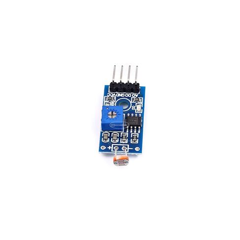 Teyleten Robot 5MM LDR وحدة استشعار حساس للضوء وحدة استشعار مقاومة تعتمد على الضوء الرقمي LM393 4 دبابيس لاردوينو 10 قطع in Saudi Arabia