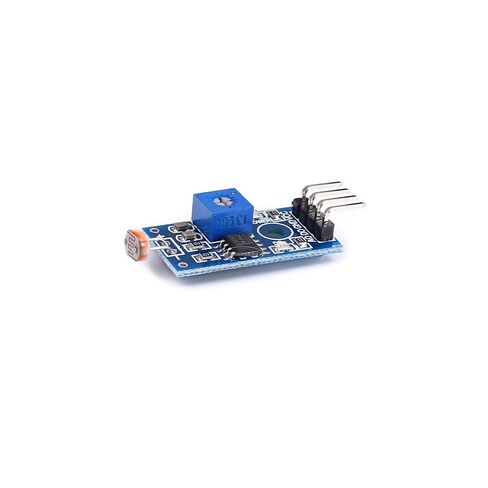 Teyleten Robot 5MM LDR وحدة استشعار حساس للضوء وحدة استشعار مقاومة تعتمد على الضوء الرقمي LM393 4 دبابيس لاردوينو 10 قطع in Saudi Arabia