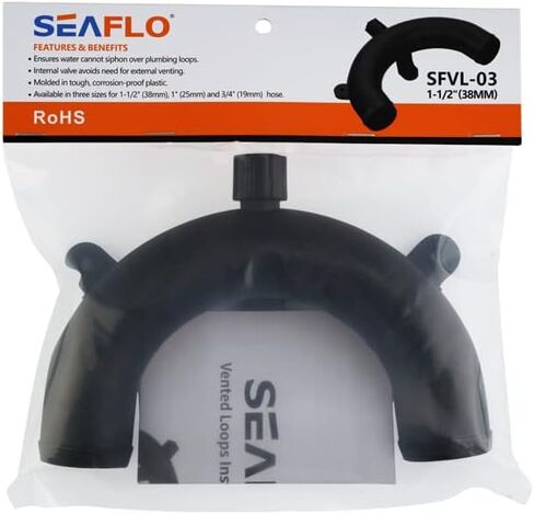 حلقة Seaflo ذات فتحات تهوية اختر الحجم وكمية العبوة (1-1/2 بوصة، عبوة واحدة) in Saudi Arabia