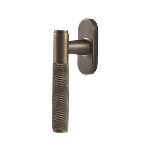 Brass Knurled Window Lock Handle Lever Door Accessories 1Pcs(C01-191CA-QBCF) in Saudi Arabia