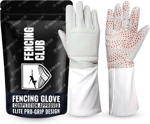 قفاز المبارزة ، 3-سلاح قابلة للغسل ، تصميم سيليكون مؤيد لقواعد ، و EPEE و SABE in Kuwait