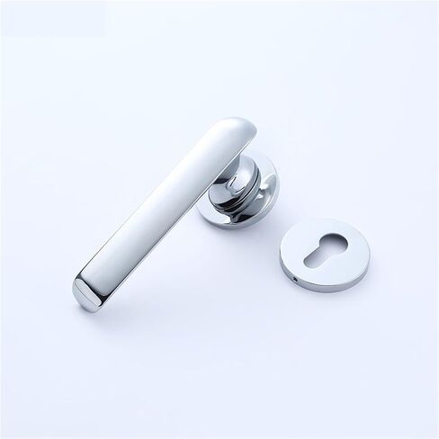 Silent Silver Door Lock Split Zinc Alloy Indoor Handle 1Pcs in Saudi Arabia