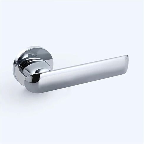 Silent Silver Door Lock Split Zinc Alloy Indoor Handle 1Pcs in Saudi Arabia