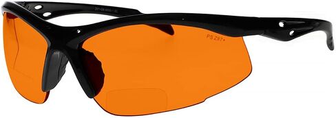 Bifocal Safety Glasses SB-9000 with Orange Lenses in Kuwait