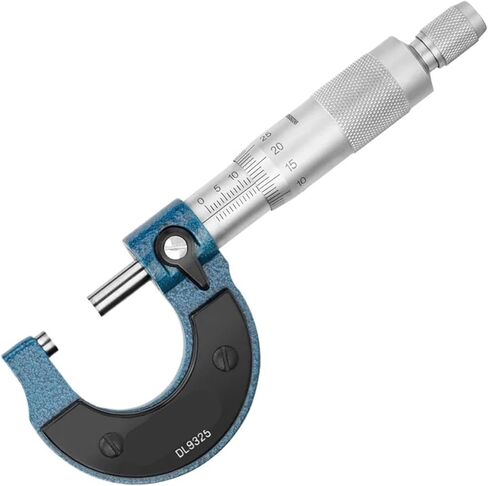 Diameter Mechanical Micrometer 0-25mm Spiral Micrometer 0.01mm Thickness Gauge in Saudi Arabia