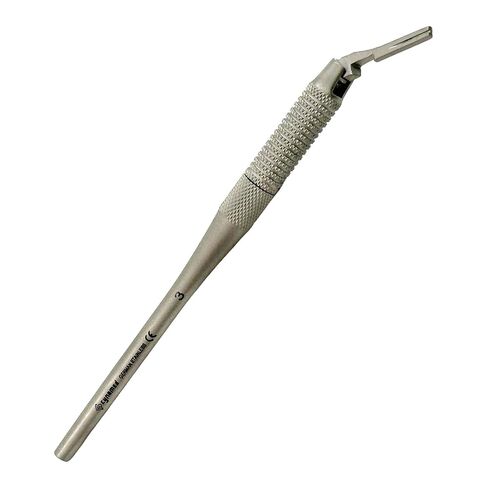 Hobby Knife Scalpel Handle #3 Suitable for Blades #10#11#12#15#16 (10 Series) Stainless Steel Ergonimic Handle for Lab, Veterinary, and Student Use (#3 Plastic Handle) in Saudi Arabia