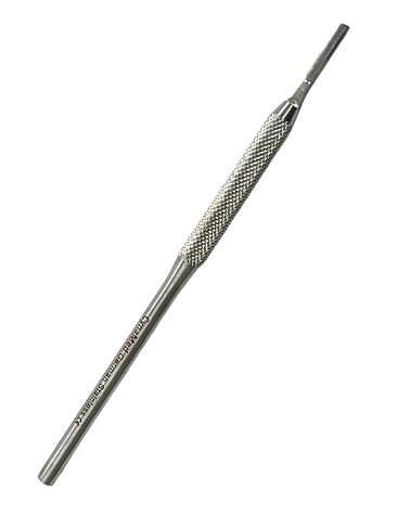 Hobby Knife Scalpel Handle #3 Suitable for Blades #10#11#12#15#16 (10 Series) Stainless Steel Ergonimic Handle for Lab, Veterinary, and Student Use (#3 Plastic Handle) in Saudi Arabia
