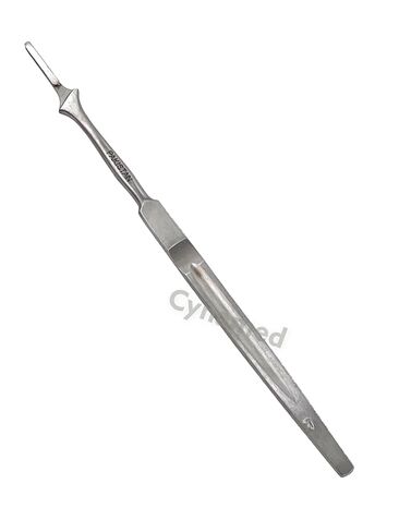 Hobby Knife Scalpel Handle #7 Straight Slim Handle - Fits Blades #10, #11, #12, #15, #16 - Autoclavable German Stainless Steel (1 Piece) in Saudi Arabia