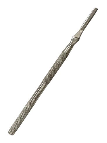 Scalpel Handle #3 with Adjustable 7-Way Head + Premium Round Design Scalpel #3 + #4 - German Stainless Steel - Hobby Knife Handle, Lab Instruments (3 Pack) in Saudi Arabia