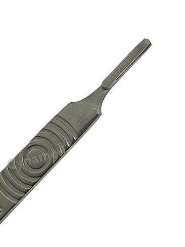 Scalpel Handle #3 with Measuring Scale on One Side Rust Resistant German Stainless Steel (Fits Blades #10, #11, #12, #15, #16) in Saudi Arabia