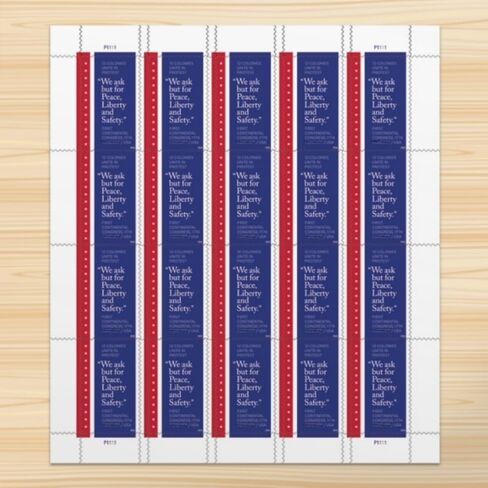 First Continental Congress, 1774 (Sheet of 20) First-Class Mail Forever Postage Stamps 2024 in Kuwait