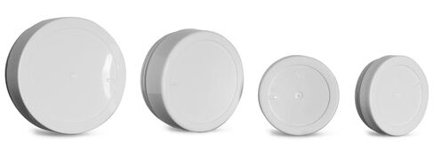 6 oz White Polypro Thick Wall Jars w/Lined Caps in Kuwait