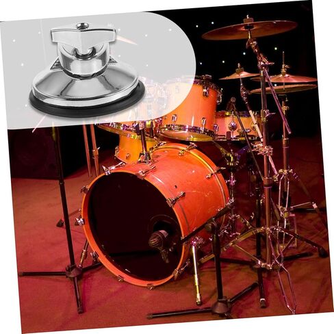 BESPORTBLE Drum Tom Leg Mounting Bracket Sturdy Plated Replacement Holder for Convenient Installation and Durability Compatible with Various Drum Tom Parts in Saudi Arabia