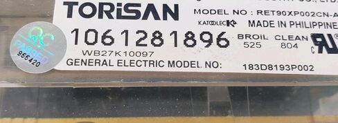 التحكم في فرن OEM 183D8193P002 WB27K10097 in Saudi Arabia