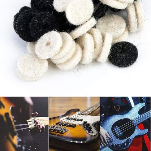 50PCS Guitar Strap Button, Diameter 13mm/0.5in Guitar Strap Lock, Strap Locks Suitable for Guitars and Basses in Saudi Arabia