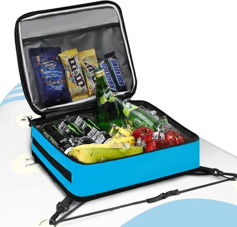 Paddle Board Cooler Bag, Waterproof Surf Sup Deck Cooler Bag Insulated Leakproof 10 Cans, Sup Paddle Board Accessories Bag for Stand Up Paddleboard and Kayak in Saudi Arabia