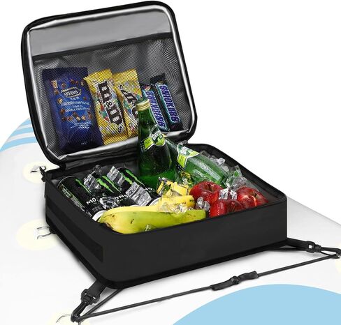 Paddle Board Cooler Bag, Waterproof Surf Sup Deck Cooler Bag Insulated Leakproof 10 Cans, Sup Paddle Board Accessories Bag for Stand Up Paddleboard and Kayak in Saudi Arabia