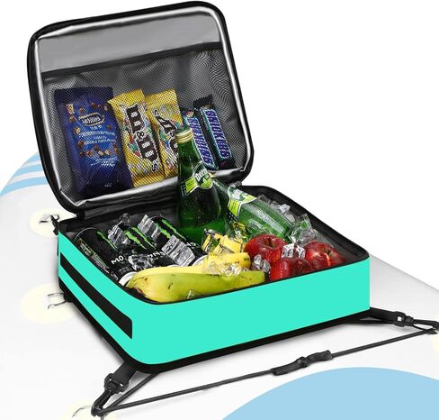 Paddle Board Cooler Bag, Waterproof Surf Sup Deck Cooler Bag Insulated Leakproof 10 Cans, Sup Paddle Board Accessories Bag for Stand Up Paddleboard and Kayak in Saudi Arabia