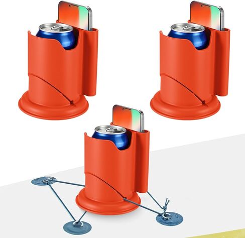 2 Pcs Paddleboard Cup Holder 2-in-1 Paddle Board and Kayak Drink and Phone Holder Paddle Board Accessories for Surfboards, Canoes, Sups, Kayaks, Boats (Blue) in Saudi Arabia