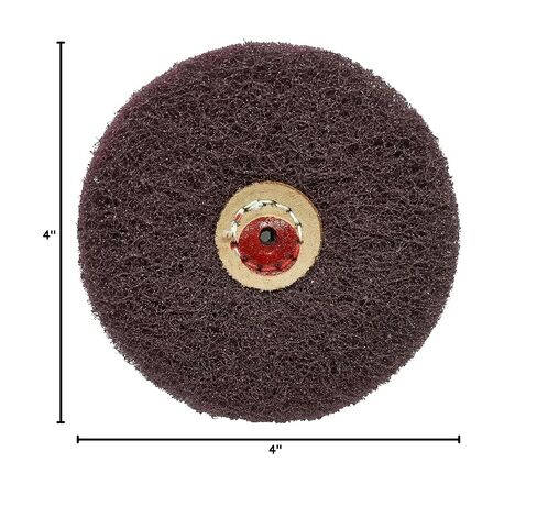 عجلات EuroTech ذات لمسة نهائية من الساتان مقاس 4 بوصات وطبقتين وحبيبات متوسطة الحجم in Kuwait