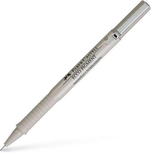 Faber -Castell 0.1mm/ 0.3mm/ 0.5mm/ 0.7mm نظام رسم Artline - الأسود (محفظة 4) in Kuwait
