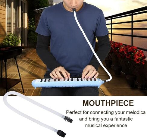 خرطوم ميلوديكا - استبدال أنبوب قطعة الفم | جزء أداة تدريب المبتدئين، صفقة لدروس الموسيقى المدرسية، وعروض السفر وممارسة المبتدئين in Kuwait