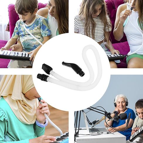 خرطوم ميلوديكا - استبدال أنبوب قطعة الفم | جزء أداة تدريب المبتدئين، صفقة لدروس الموسيقى المدرسية، وعروض السفر وممارسة المبتدئين in Kuwait