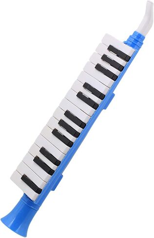 QM27A 27 Key Plastic Wind Piano Melodica Keyboard Harmonica 43x8cm, Blue in Saudi Arabia