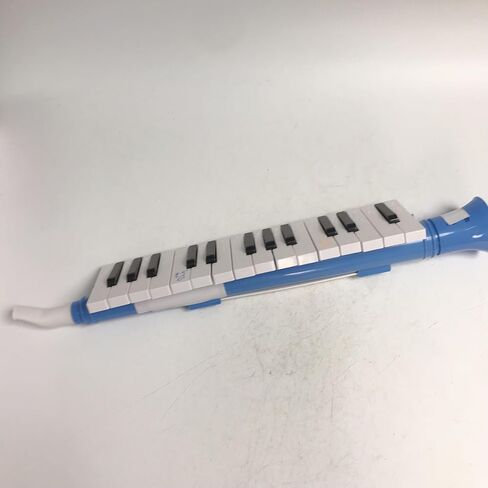 QM27A 27 Key Plastic Wind Piano Melodica Keyboard Harmonica 43x8cm, Blue in Saudi Arabia